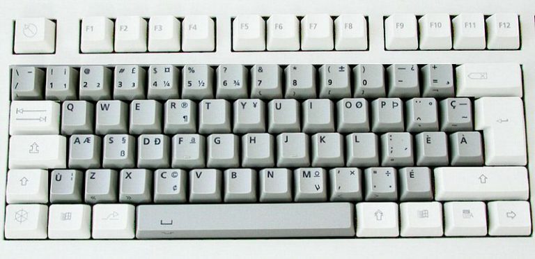 Type De Clavier Utilisé Dans Les Pays Anglophones Comment écrire en français avec un clavier QWERT ? – La Cédille – cours